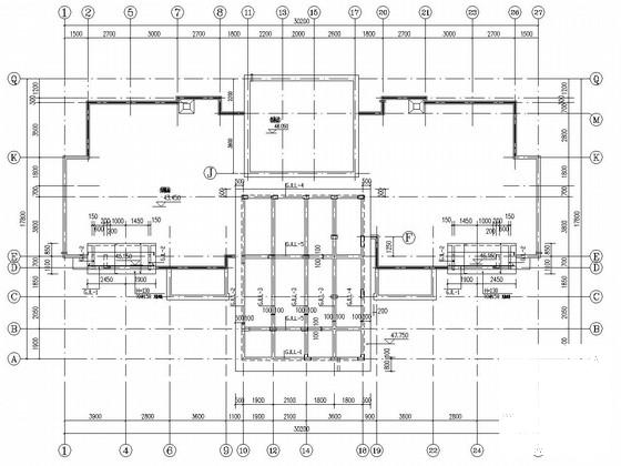 地上15层剪力墙结构住宅楼结构施工CAD图纸 - 4