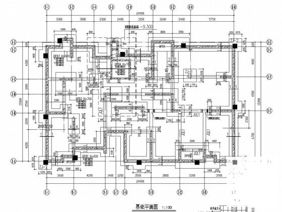 12层剪力墙结构住宅楼结构施工CAD大样图 - 1