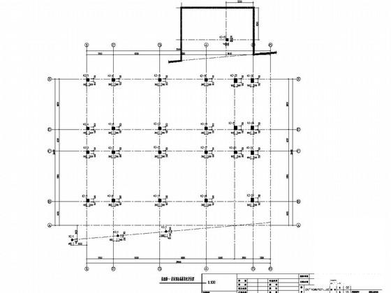 3层框架结构艺术中心结构施工CAD大样图 - 2