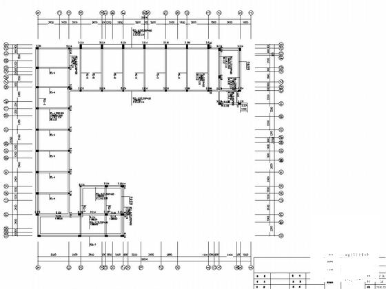 8层框架结构综合大楼结构施工CAD图纸 - 5