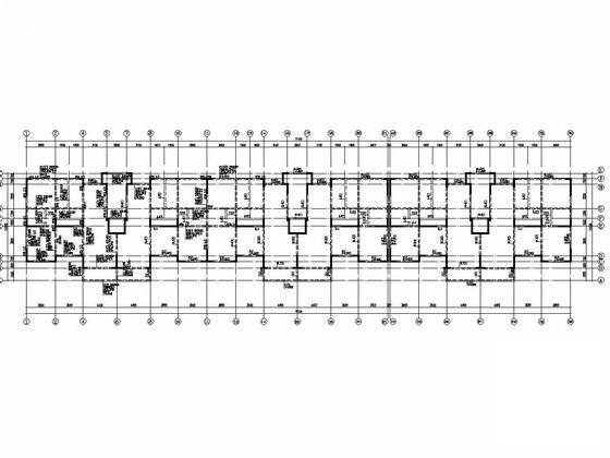 两栋8层剪力墙结构住宅楼结构施工CAD图纸 - 5