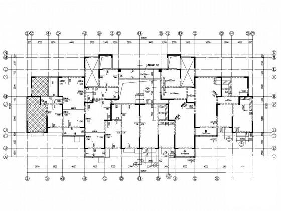 地上28层剪力墙结构住宅楼结构施工CAD大样图 - 3