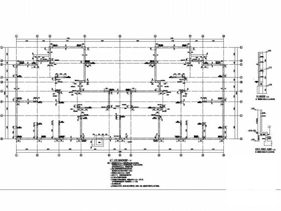 9栋34层剪力墙结构住宅楼结构施工CAD大样图 - 5