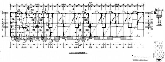 9层剪力墙结构住宅楼结构施工CAD图纸（车库） - 3