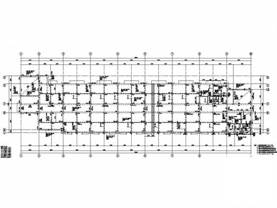 5层框架结构教学实验实训楼结构施工CAD大样图 - 3