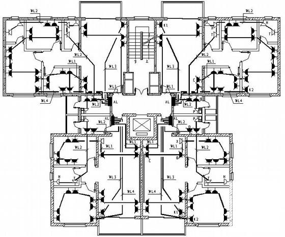 住宅楼电气设计图纸 - 4