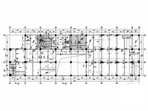 10层框架结构办公楼结构施工CAD图纸（地下1层） - 4