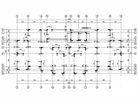 三栋32层剪力墙结构住宅楼结构施工CAD图纸 - 5