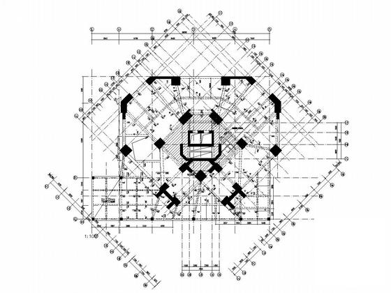 31层剪力墙结构住宅楼结构施工CAD图纸 - 4