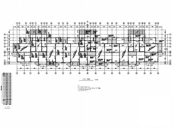 两栋17层剪力墙结构住宅楼结构施工CAD图纸 - 4