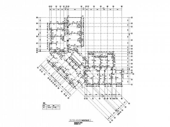 33层商贸大厦剪力墙部分结构施工CAD图纸 - 2