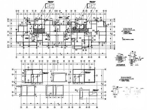 地上18层剪力墙结构住宅楼结构施工CAD图纸 - 2
