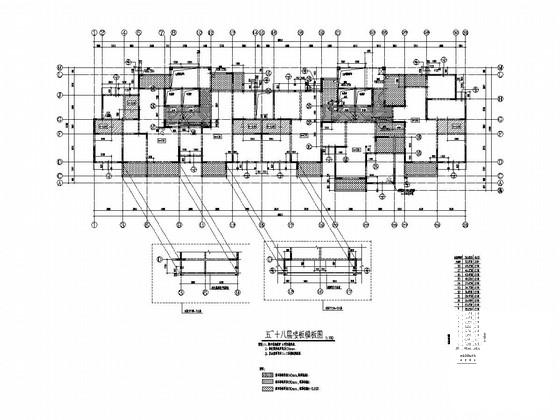 地上18层剪力墙结构住宅楼结构施工CAD图纸 - 4