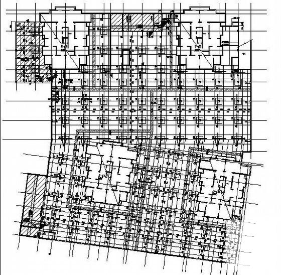 地下车库结构施工CAD图纸，共3张图纸 - 3