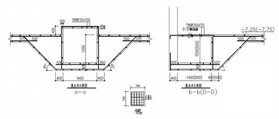 地下车库结构施工CAD图纸，共3张图纸 - 4