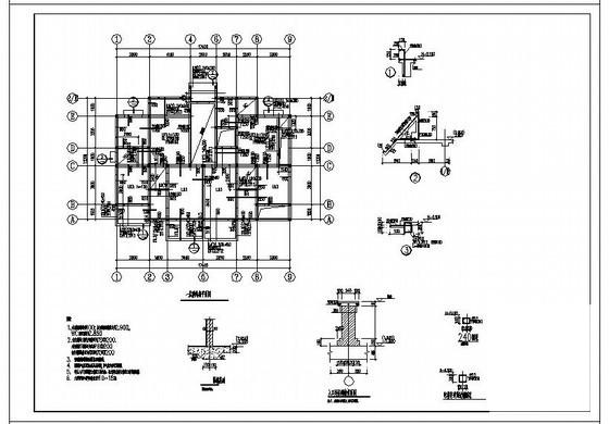 框架结构住宅楼设计图 - 2