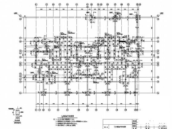 地上20层剪力墙结构商住楼结构施工CAD图纸 - 1