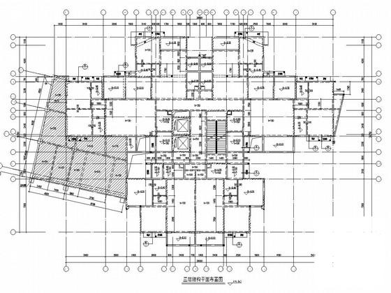 32层剪力墙结构商住楼结构施工CAD大样图 - 3