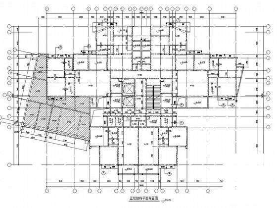 32层剪力墙结构商住楼结构施工CAD大样图 - 3