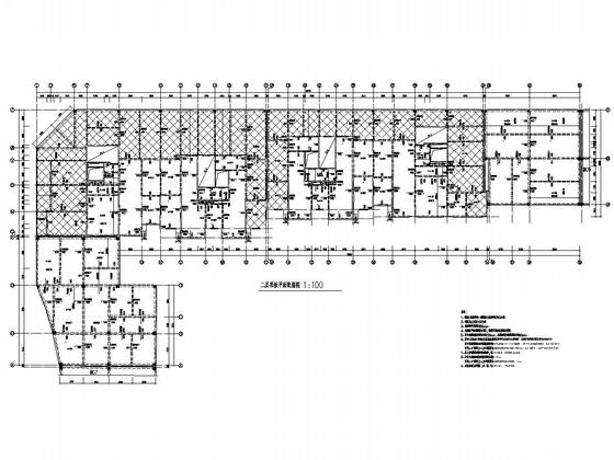 18层剪力墙结构商住楼结构施工CAD图纸 - 4