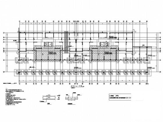 地上15层剪力墙结构商住楼结构施工CAD图纸 - 1
