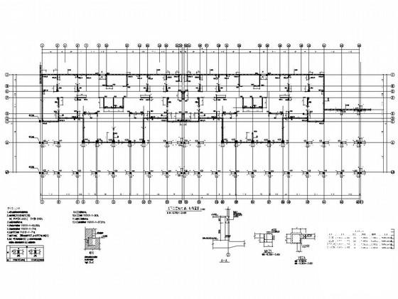 地上15层剪力墙结构商住楼结构施工CAD图纸 - 2