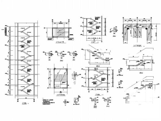 地上15层剪力墙结构商住楼结构施工CAD图纸 - 4