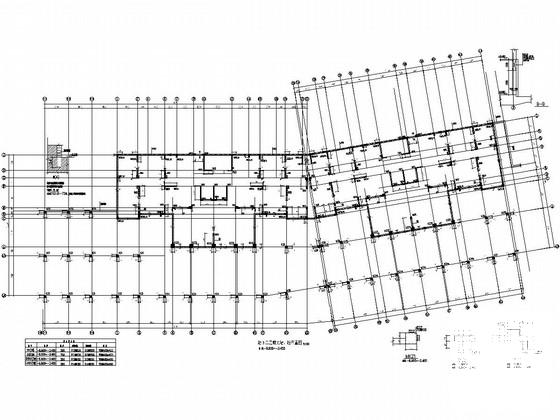 16层剪力墙结构商住楼结构施工CAD图纸 - 2