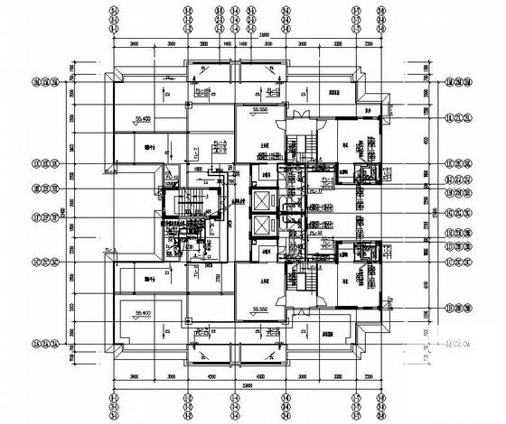 住宅楼给排水施工图 - 4