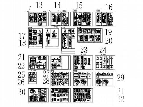 建筑节点详图 - 3