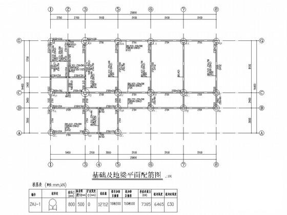 中学教学楼框架结构 - 1