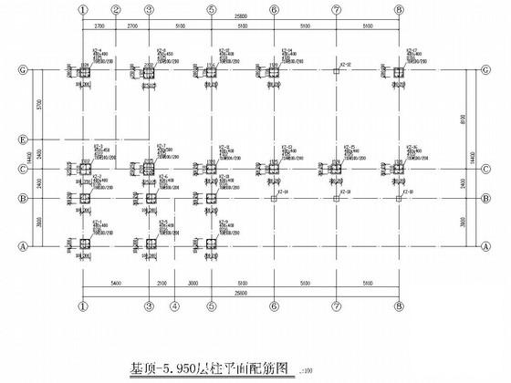 中学教学楼框架结构 - 2