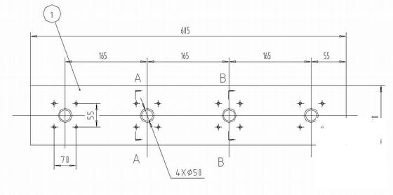 ZGS9-H-800密封式组合变压器全套箱体CAD大样图 - 2