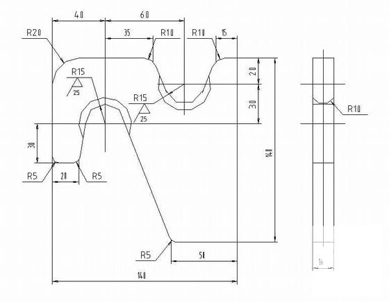 ZGS9-H-800密封式组合变压器全套箱体CAD大样图 - 4