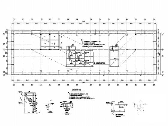 地上5层框架结构住院楼结构设计施工CAD图纸 - 4