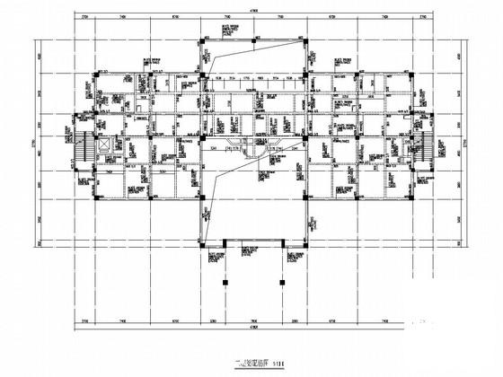 框架结构办公楼施工图 - 4