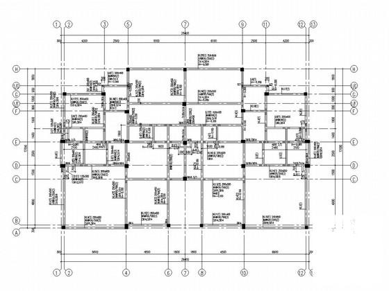 框架结构办公楼施工图 - 2