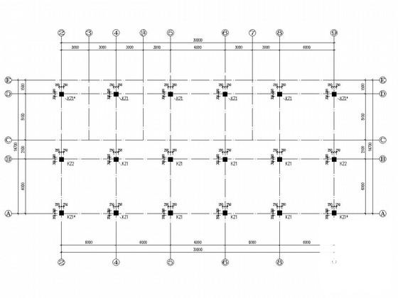 框架结构办公楼大样图 - 3