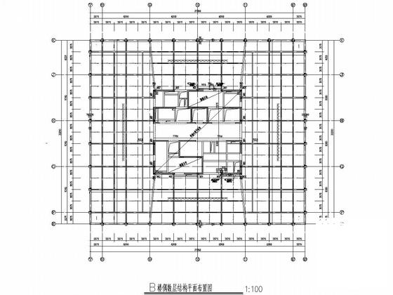 框架办公楼结构施工 - 4