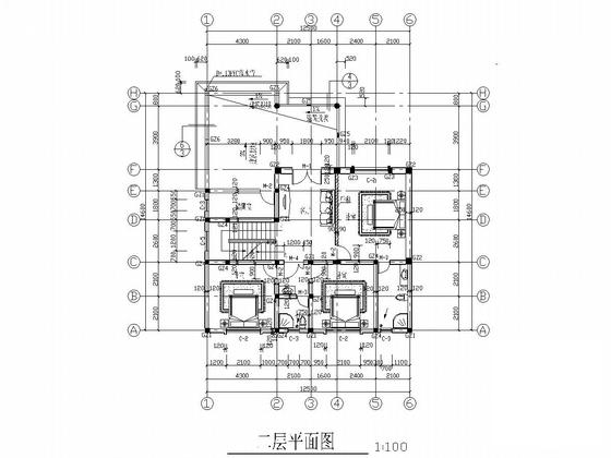 别墅施工全套图 - 4