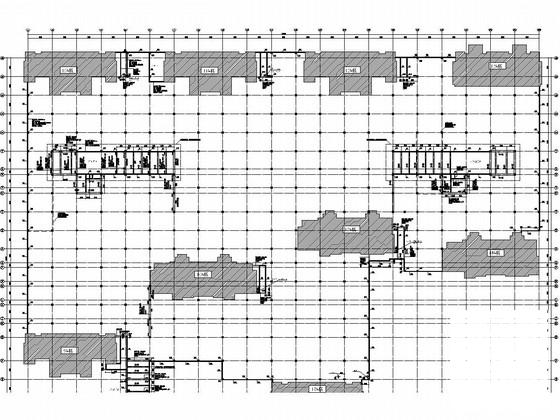 20000平地下1层框架结构车库结构施工CAD图纸 - 3