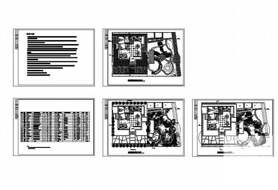 别墅绿化设计图纸 - 2