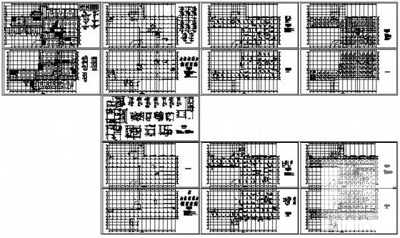 地下车库结构施工图 - 1