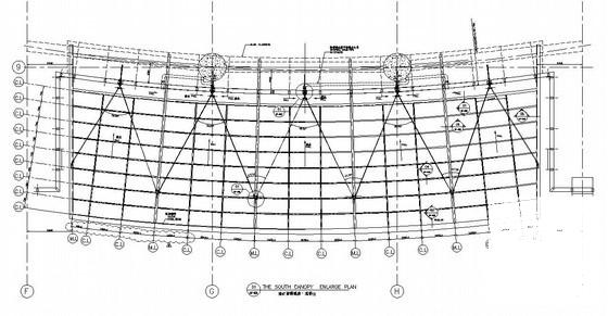 雨棚结构施工图 - 2