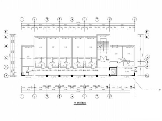 酒店宿舍砖混维修改造工程(建施)_CAD - 4