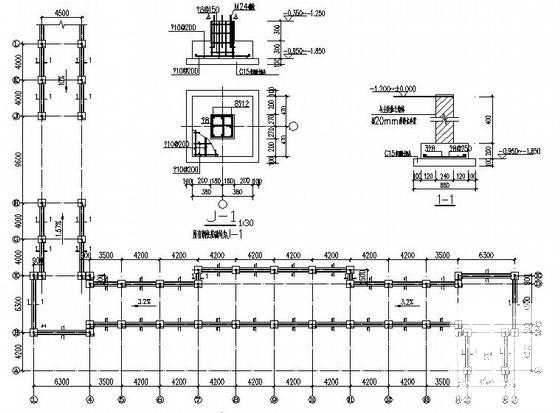 独立基础施工图纸 - 2