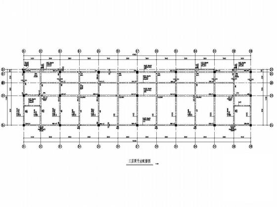 两栋3层沿街商业及辅助用房结构施工CAD大样图 - 4