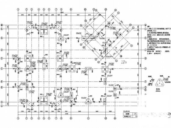 1288平米地上两层俄罗斯风情酒店结构施工CAD大样图 - 2