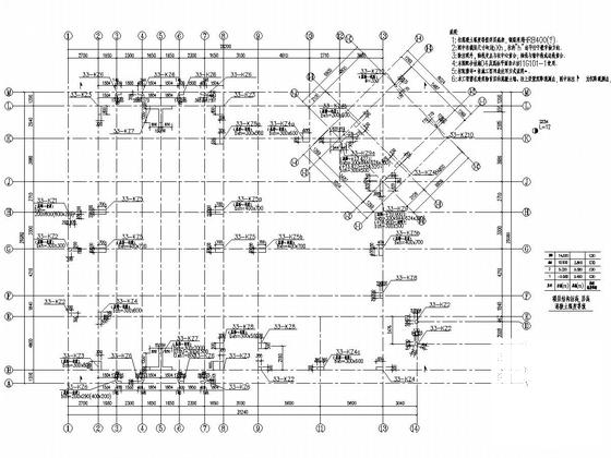 1288平米地上两层俄罗斯风情酒店结构施工CAD大样图 - 5