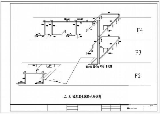 洗浴中心给排水图纸 - 2